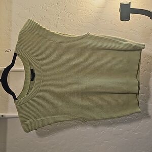 CHARTEUS KNIT SLEEVELESS SWEATER